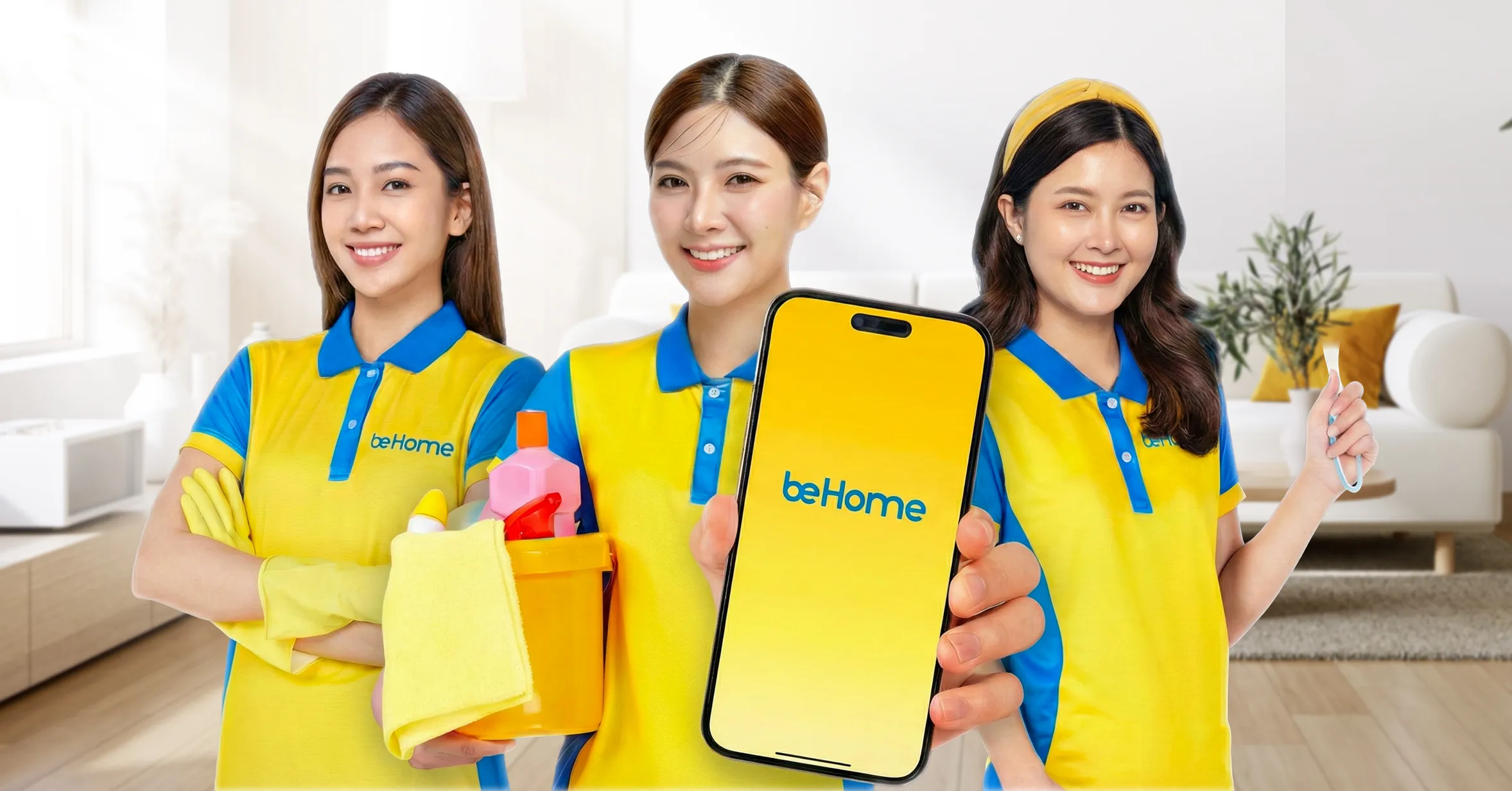 Đăng ký giúp việc nhà Be - Đối tác dọn dẹp nhà cửa beHome