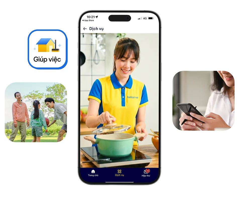 Be App - Đa dạng dịch vụ
